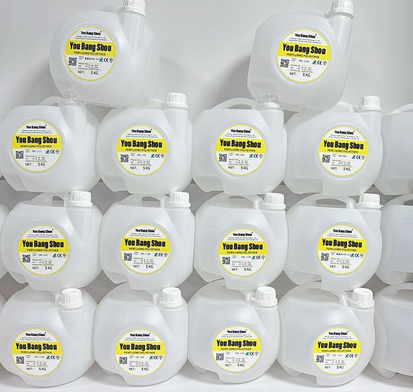 Long Life Fluorine Oil Y04 Perfluoropolyether Oil Low Viscosity PFPE Lubricant for Bearings Gears and Turbines