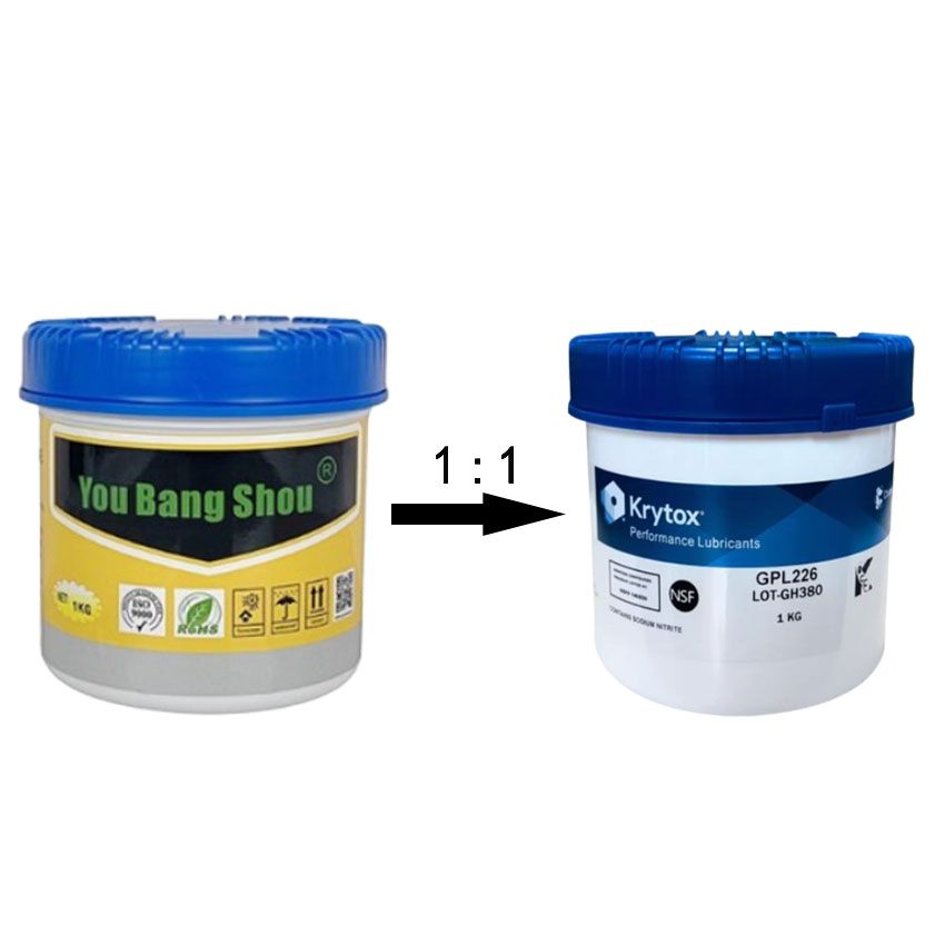 Fluorinated Grease GPL227 Equivalent Pfpe Grease For Mold Injection Guide Slide