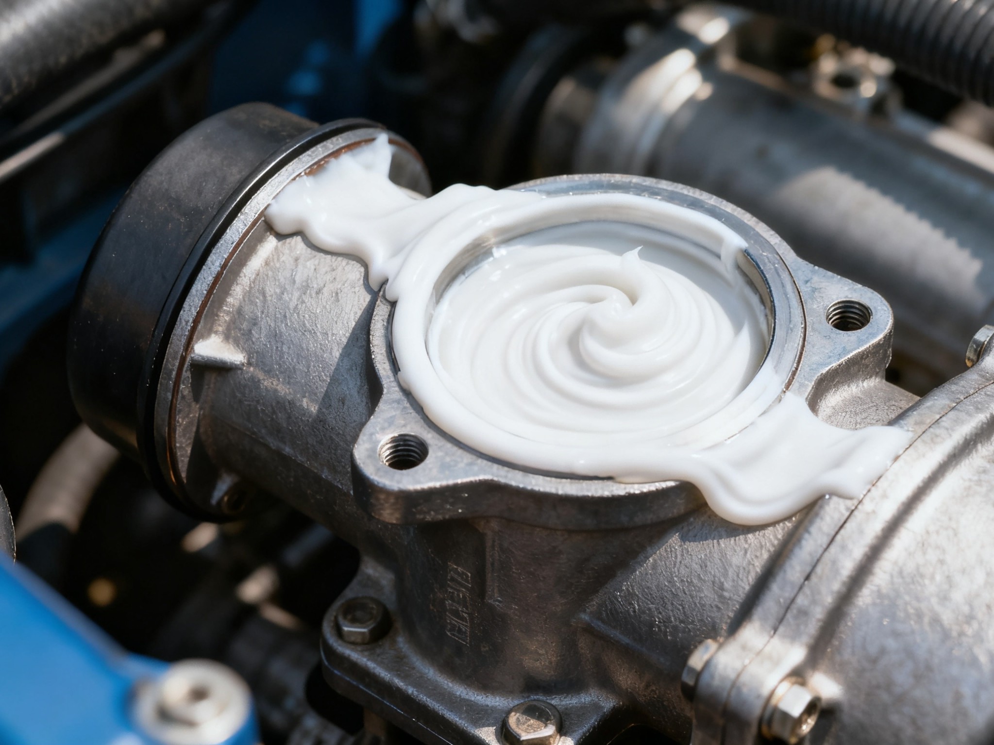 Jialede's YBS-205 perfluoropolyether grease has been successfully applied to automotive EGR valves.